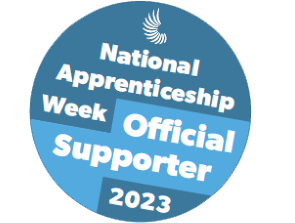 National Apprenticeship Week - Official Supporter logo