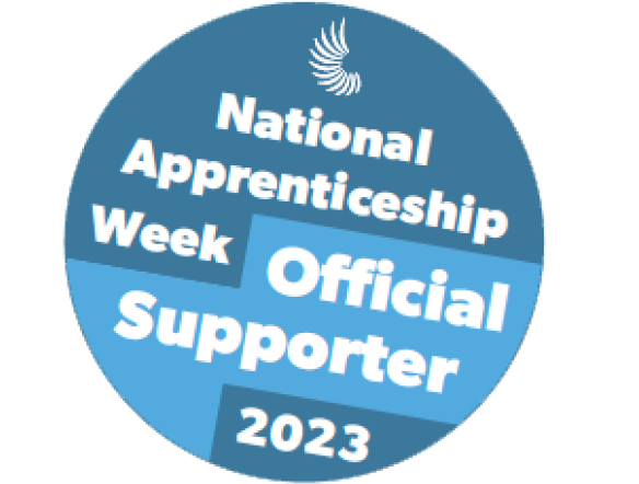 National Apprenticeship Week - Official Supporter logo