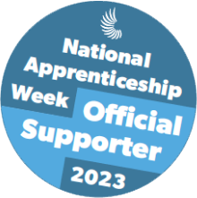 National Apprenticeship Week supporter logo 