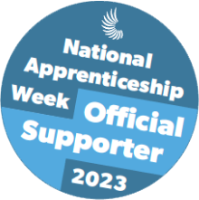 National Apprenticeship Week supporter logo 